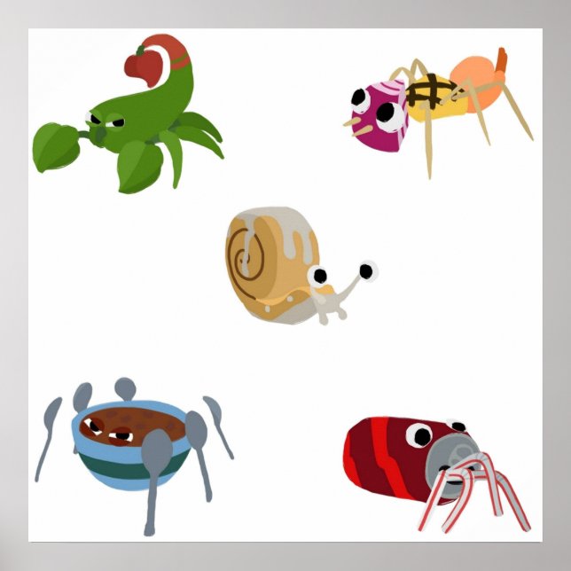 Poster Bugsnax Best Of Bugsnax Pack Pour Fans M'A Donné S (Devant)