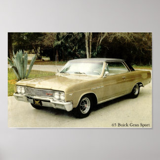 Poster Buick Skylark Gran Sport 1965