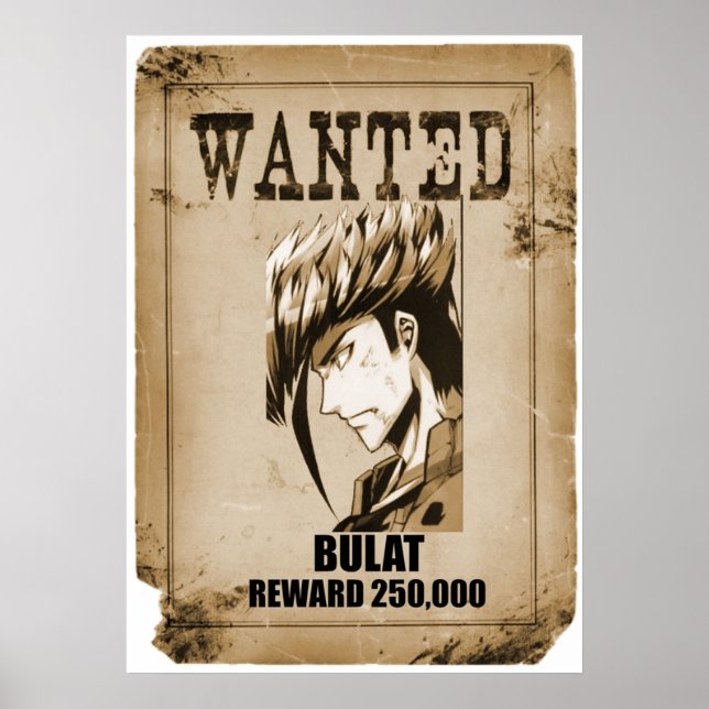 Poster bulat voulait tuer akame ga (Devant)