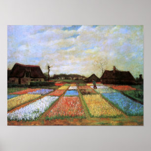 Poster Bulb Fields Holland (F186)Van Gogh Fine Art