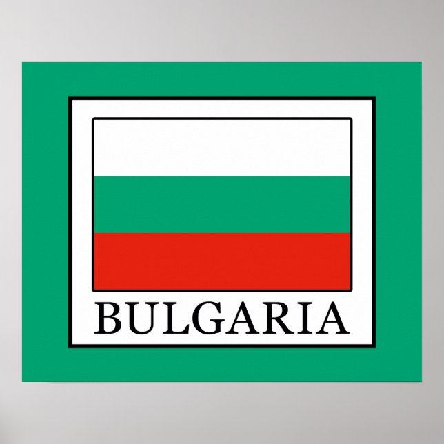Poster Bulgarie (Devant)