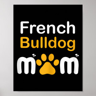 Poster Bulldog Maman