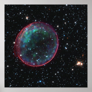 Poster Bulle spatiale