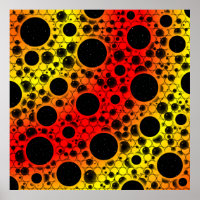 Bulles d'espace tachetées - Arc-en-ciel OYR