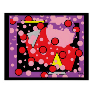 Poster Bulles en haut