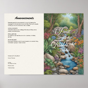 Poster Bulletin Eglise