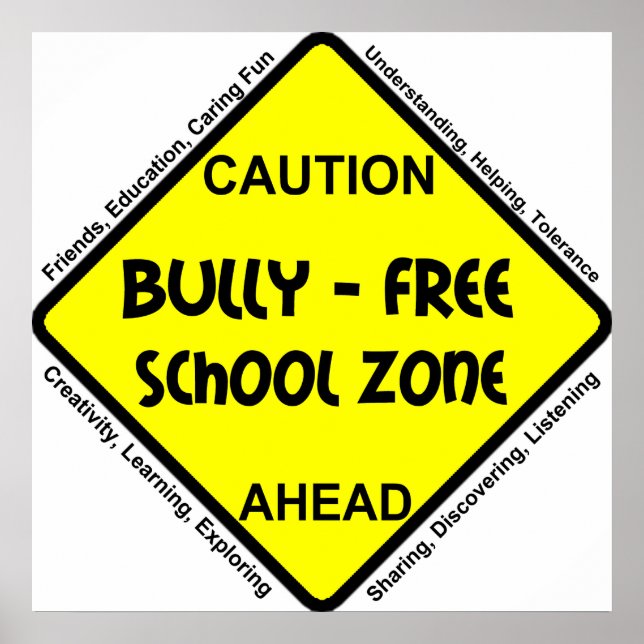 Poster Bully - Zone école libre (Devant)
