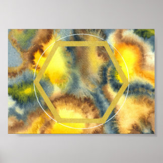 Poster Bumblebee / modèle crystalgrid