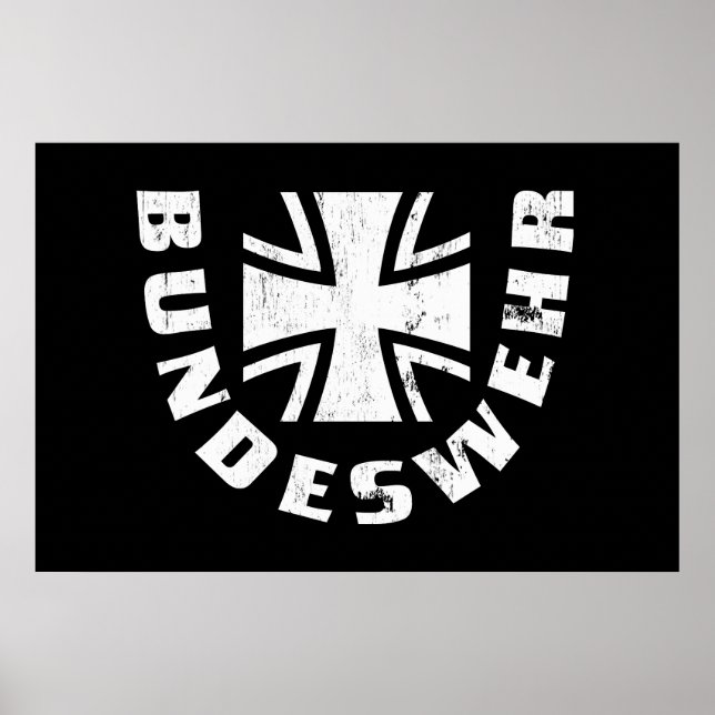 Poster Bundeswehr Deutschland, Luftwaffe, Force aérienne  (Devant)