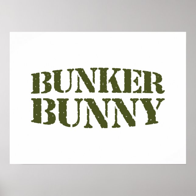 POSTER BUNKER BUNNY (Devant)