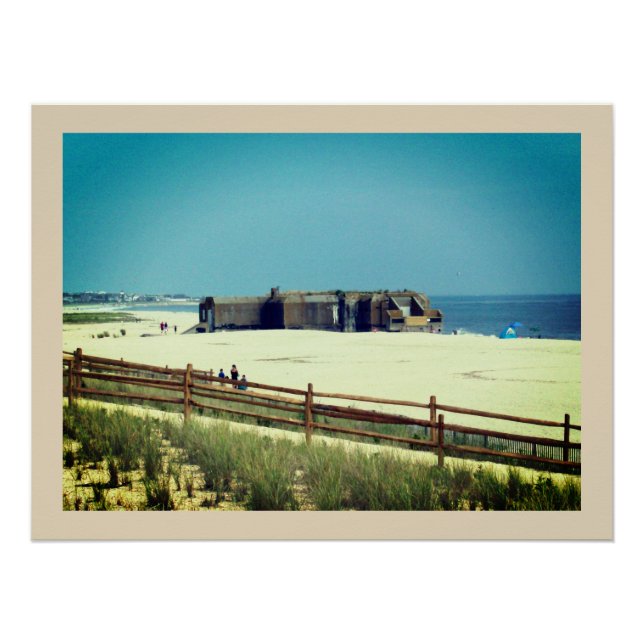 Poster Bunker du Cap May (Devant)