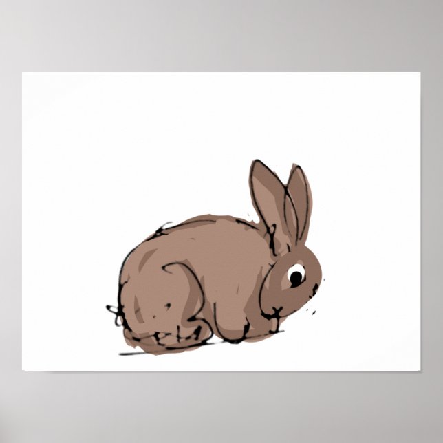 Poster Bunny Card (Devant)