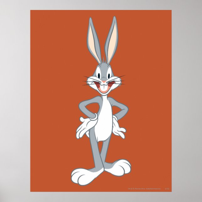 Poster BUNNY™ debout (Devant)