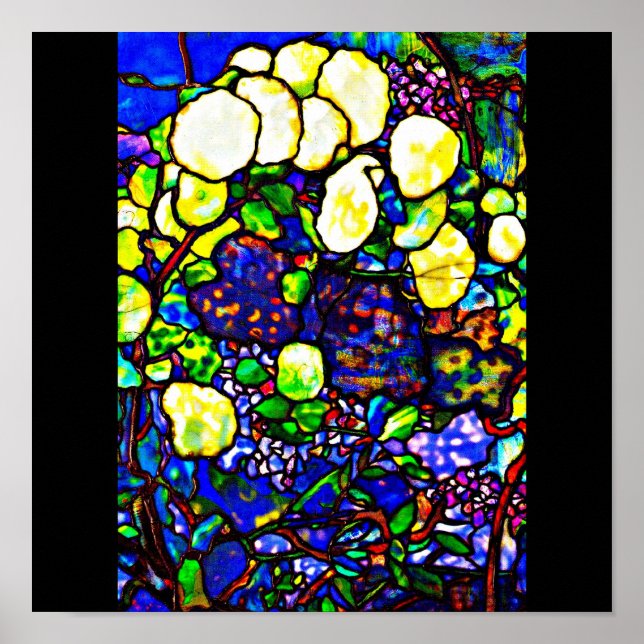 Poster-Buntglas-Tiffany 14 Poster (Vorne)