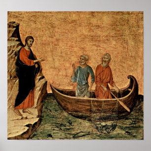 Poster Buoninsegna - Appel des apôtres Pierre et Andrew