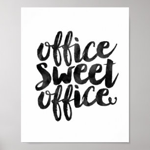 Poster Bureau de bonbon à bureau