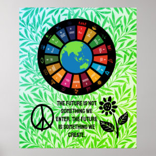 Poster Bureau de classe Inspiration Accueil WallArt Perso