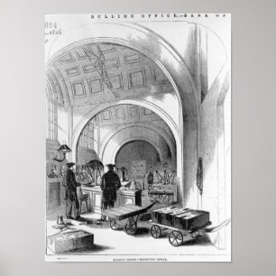 Poster Bureau de lingot - bureau de réception