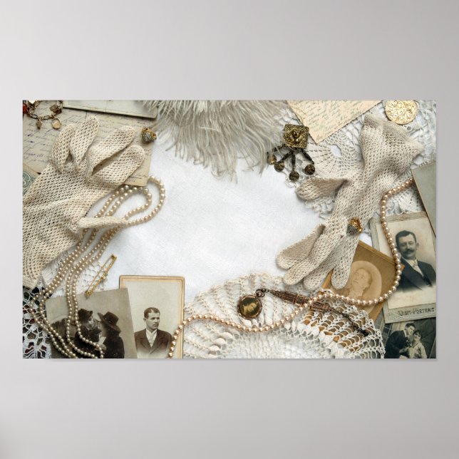 Poster Bureau vintage (Devant)