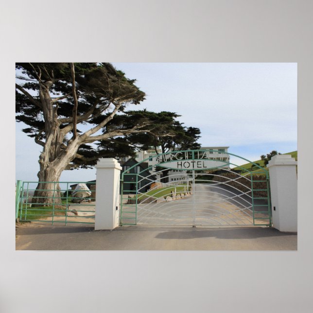 Poster Burgh Island, Devon (Devant)