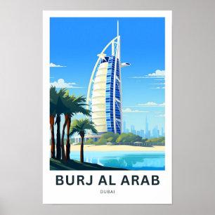 Poster Burj Al Arab Dubai