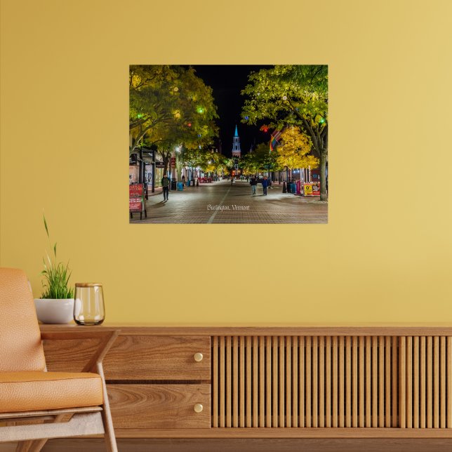 Poster Burlington, Vermont cityscape, (Salon 2)