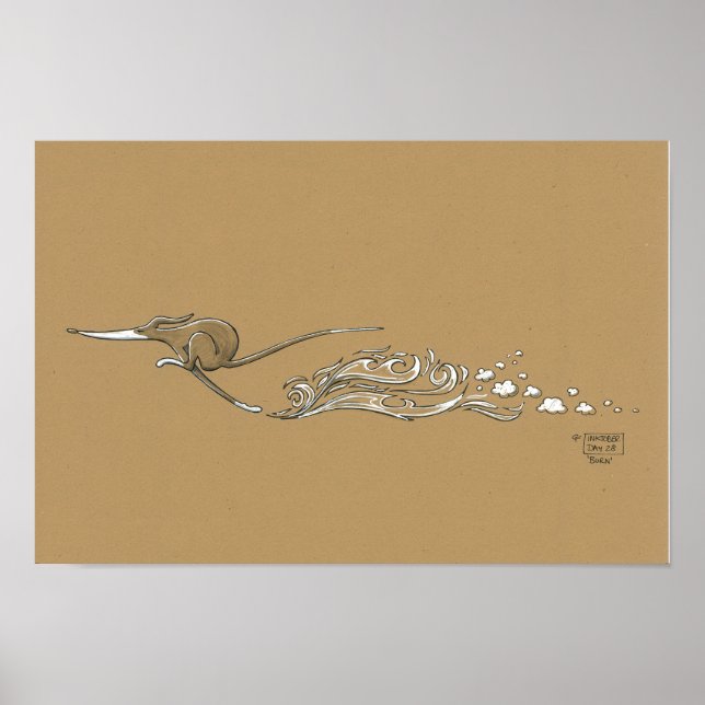 Poster Burn (Devant)