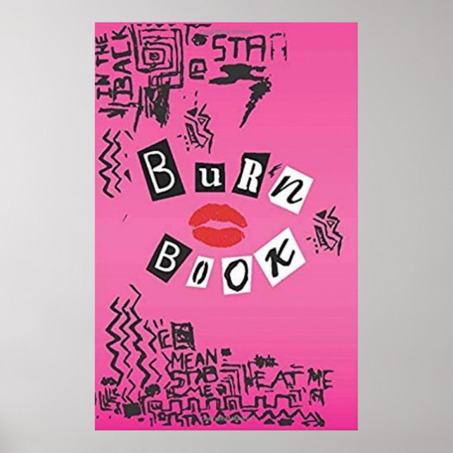 Poster Burn Book (Devant)