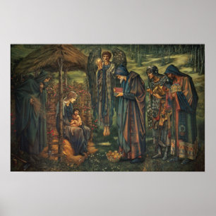 Poster Burne-Jones - Étoile de Bethléem