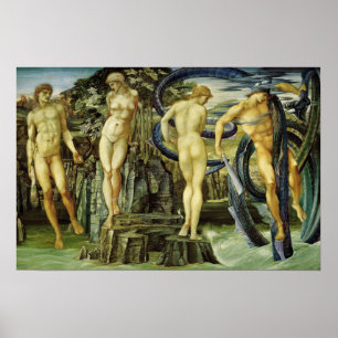 Poster Burne-Jones - Perseus Et Andromeda