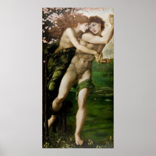 Poster Burne-Jones - Phyllis Et Déophobe