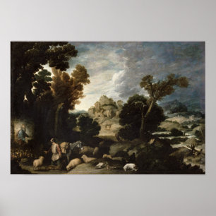 Poster Bush brûlant, c.1635