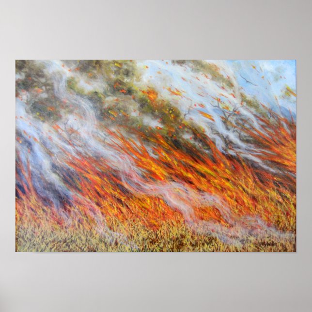 Poster Bushfire Inferno 2014 (Devant)