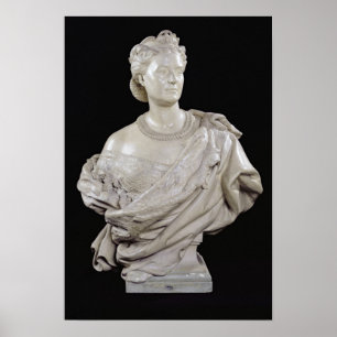 Poster Bust of Princess Mathilde  c.1862-63
