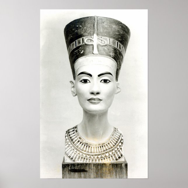 Poster Buste de la reine Nefertiti (Devant)