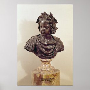 Poster Buste de Louis XIV enfant