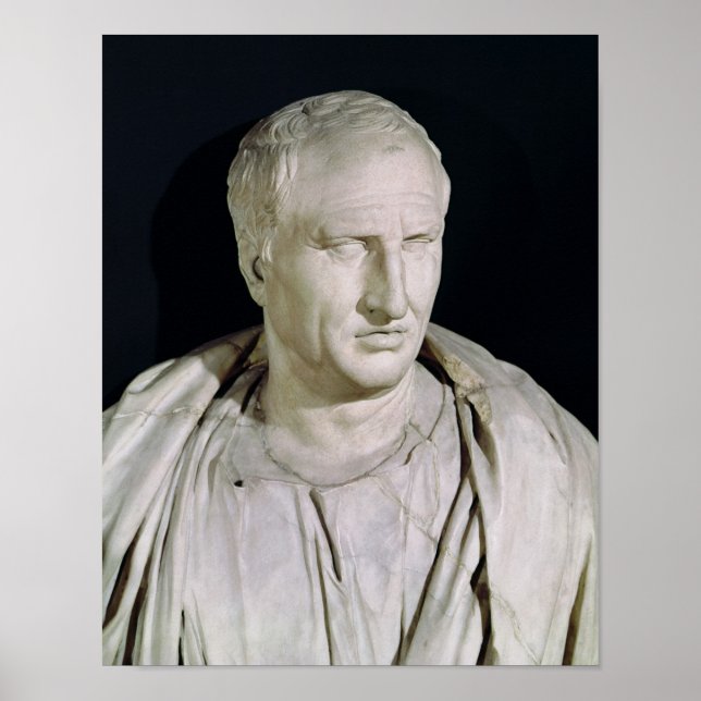 Poster Buste de Marcus Tullius Cicero (Devant)