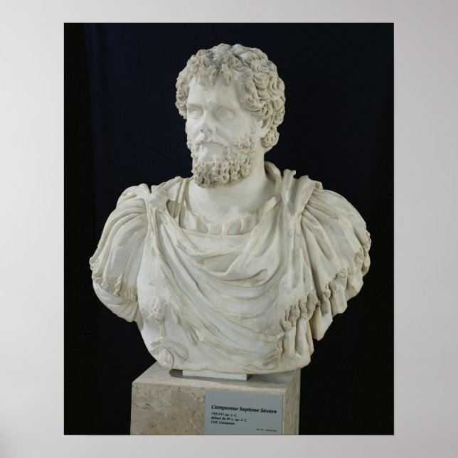 Poster Buste de Septimus Severus (Devant)