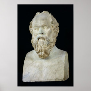 Poster Buste de Socrates