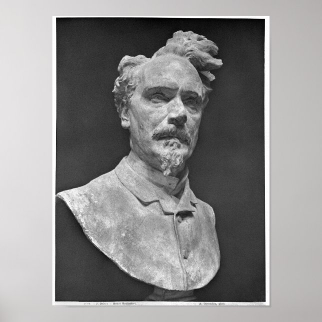 Poster Buste d'Henri Rochefort (Devant)