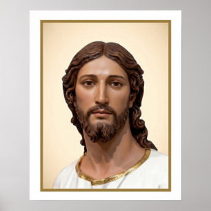 Poster BUSTE DU CHRIST SAUVEUR par MICHELANGE 2026
