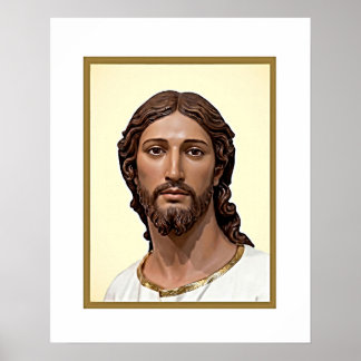 Poster BUSTE DU CHRIST SAUVEUR par MICHELANGELO 2026