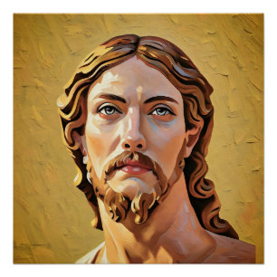 Poster BUSTE DU CHRIST SAUVEUR par MICHELANGELO 2026_