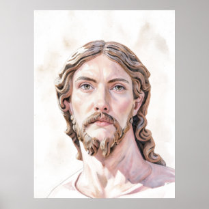 Poster BUSTE DU CHRIST SAUVEUR par MICHELANGELO 2026__