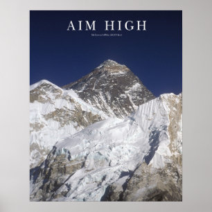 Poster But haut - Mt Everest