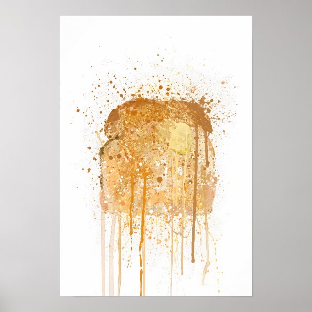 Poster Buttered Toast (Devant)