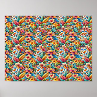 Poster BUTTERFLY 1 STEREOGRAM 16" x 12", No Frame