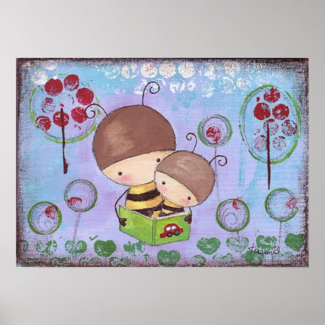 Poster Buz-buz & Beez-beez Imprimer (Devant)