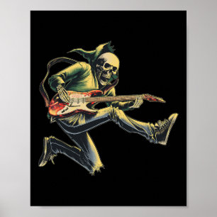 Poster Bynd Rock Et Roll Guitare S Pour Hommes Bynd Tee 7