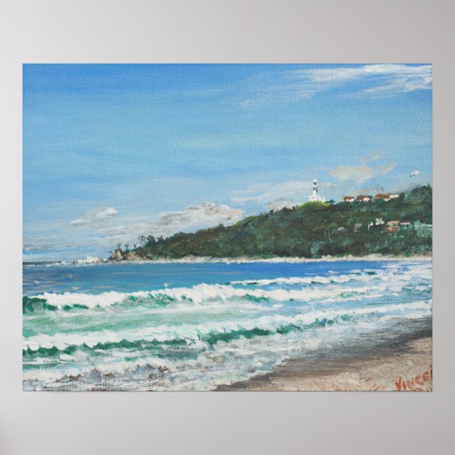 Poster Byron Bay Australie. 27/11/1998 (Devant)